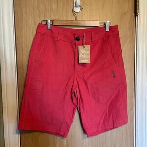 NWT Skhoop Edith Shorts Coral Size 3 M Bermuda Corduroy Shorts Hiking Gorpcore